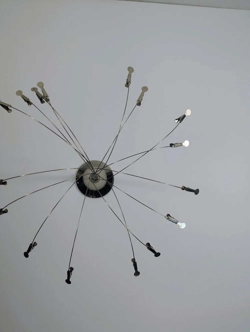 Silver Multi-Arm Photo Clip Tree - Silver Home Accent